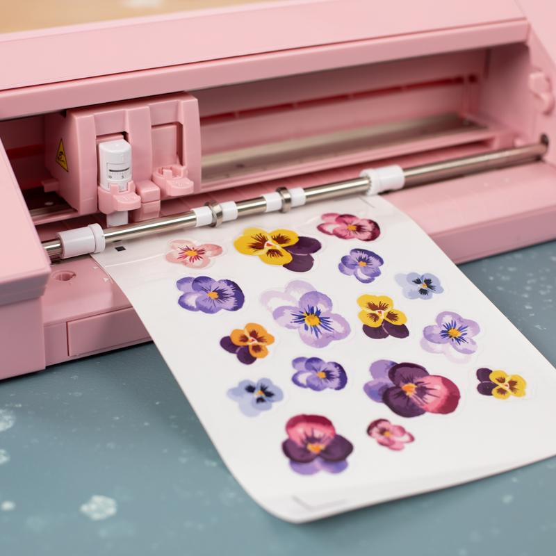 Silhouette America Sticker Sheets Clear MEDIACLRADH3T