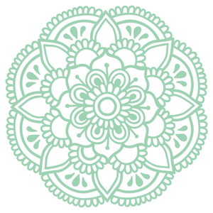 Silhouette Design Store View Design 276300 Lotus Mandala