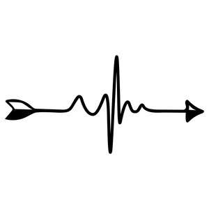 silhouette design store view design 151010 arrow pulse