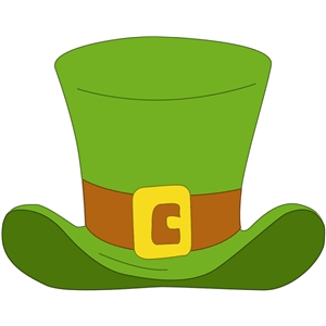 Silhouette Design Store - View Design #7440: leprechaun hat
