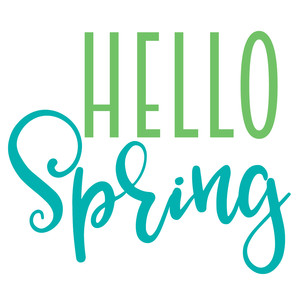 Silhouette Design Store View Design 182011 Hello Spring
