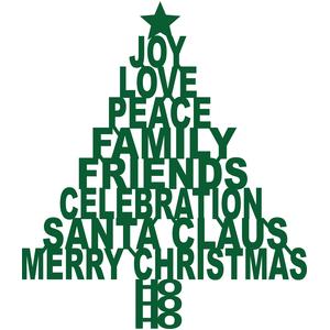 silhouette design store view design 103231 merry christmas tree christmas tree words