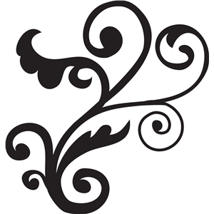 Silhouette Design Store - View Design #14331: flourish