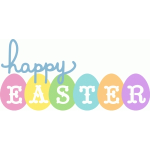 silhouette design store view design 56041 happy easter word easter
