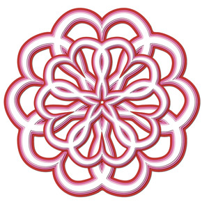 silhouette design store view design 242251 heart mandala