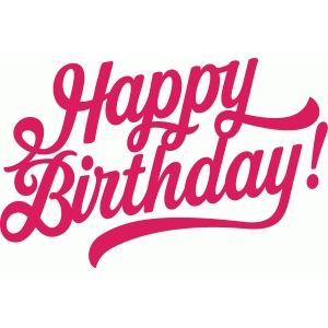 silhouette design store view design 61151 happy birthday slanted happy birthday design