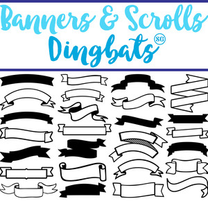 Silhouette Design Store View Design 276512 Sg Banner Scroll