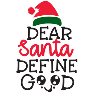 Download Silhouette Design Store View Design 278252 Dear Santa Define Good PSD Mockup Templates