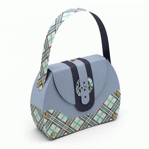 Silhouette Design View 55552 Circle Purse