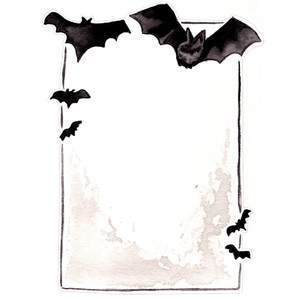 Silhouette Design View 226362 Bat Frame