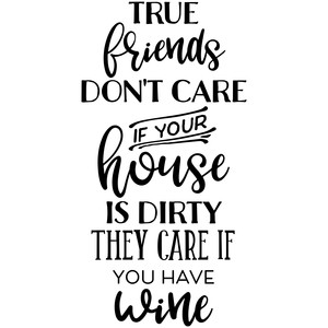 Silhouette Design Store View Design 190423 True Friends House Dirty Wine