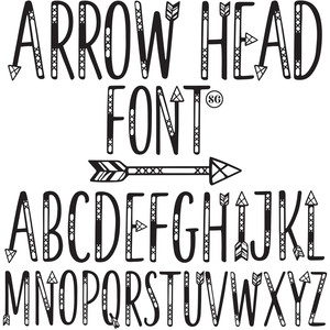 silhouette design store view design 274343 sg arrow head font
