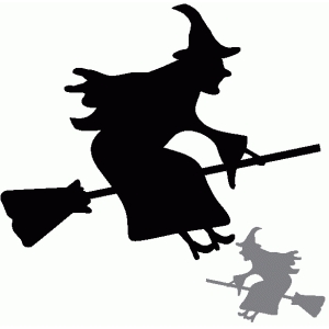 Get Wallpaper Silhouette Design Store View Design 50043 Flying Witch Silhouette HD