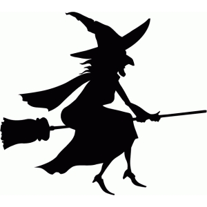Get Wallpaper Silhouette Design Store View Design 65963 Flying Witch For Android Free