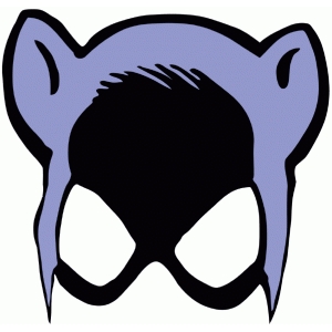 Catwoman Mask Svg - 1366+ DXF Include