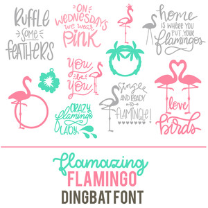 Silhouette Design Store View Design 272393 Flaming Flamingo Dingbat Font Download free fonts for mac, windows and linux. silhouette design store