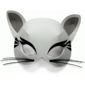 Silhouette Design Store View Design 71834 3d Cat Mask