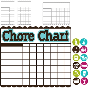 Silhouette Design Store View Design 8534 Chore Chart Grid