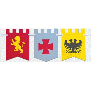 Silhouette Design Store - View Design #81615: medieval flags
