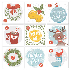 Silhouette Style Retail outlet: arrival calendar printable (aspect 1) picture about Advent Calendar Printable called Silhouette Design and style Keep: arrival calendar printable (portion 1)