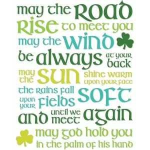 Silhouette Design Store View Design 75035 Irish Blessing Vinyl