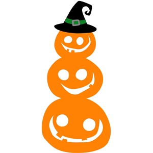 Silhouette Design Store - View Design #32665: pumpkin stack