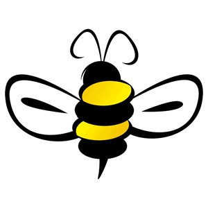 Silhouette Design Store - View Design #3695: bee