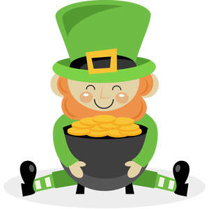 silhouette design store view design 254806 leprechaun with pot