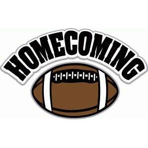 Silhouette Design Store - View Design #66416: homecoming titles - football