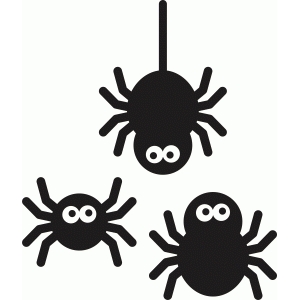 Silhouette Design Store - View Design #99116: halloween spider set