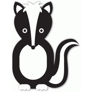 Silhouette Design Store View Design 37336 Skunk