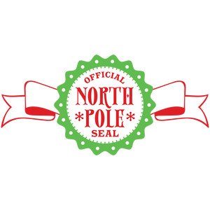 Silhouette Design Store - View Design #230676: official north pole seal