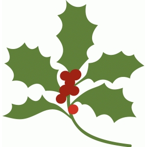 Silhouette Design Store - Search Designs : holly leaf