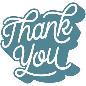 Silhouette Design Store - View Design #254017: thank you logo