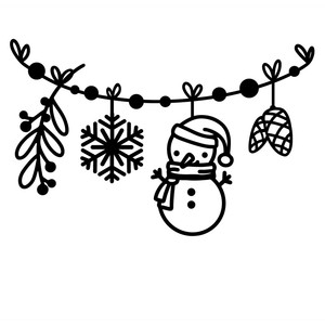 Silhouette Design Store - Search Designs : christmas border