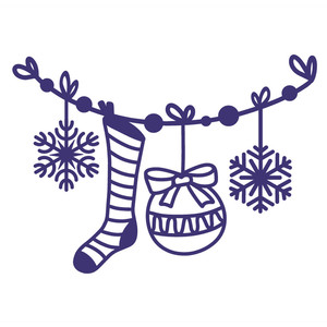 Silhouette Design Store - Search Designs : christmas border