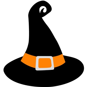 Download Silhouette Design Store - View Design #32667: witch hat