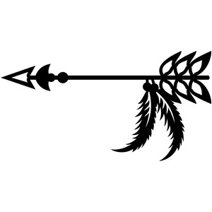 Download Silhouette Design Store - View Design #151808: tribal arrow