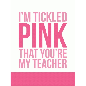 Silhouette Design Store - View Design #77328: i'm tickled pink quote card