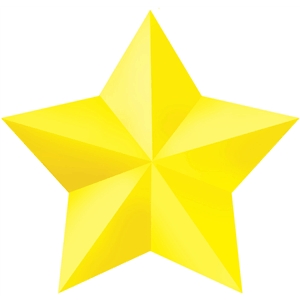 Silhouette Design Store - View Design #25638: 3d star