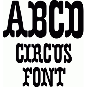 circus font numbers traffic club circus font microsoft word