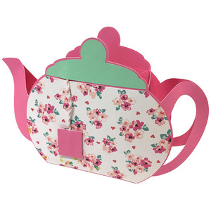 Silhouette Design Store View Design 257909 3d Teapot Favor Box