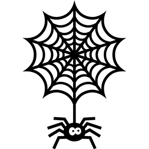 silhouette design store view design 21629 spider web