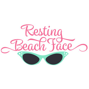 Silhouette Design Store View Design 141239 Resting Beach Face