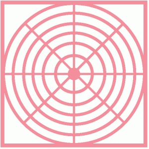 silhouette design store view design 41639 concentric circle