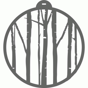 Silhouette Design Store View Design 100549 Birch Tree Circle