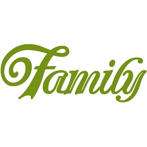 silhouette design store view design 13759 family word family word design