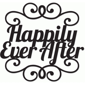 silhouette design store view design 41069 happily ever after stacked