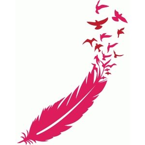 Download Silhouette Design Store - View Design #96969: bird feather ...