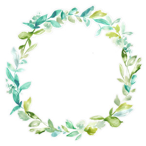 silhouette design store view design 212899 cute watercolor leaf